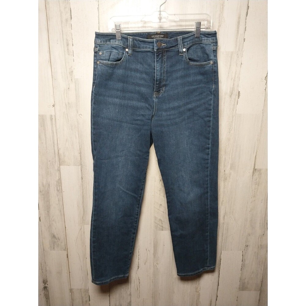Liverpool Jeans Liv High Rise Non Skinny Skinny Jeans Size 12